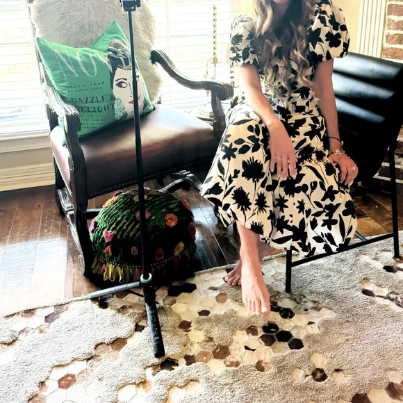 moon river cut out dress Moon River Puff Sleeve Dress